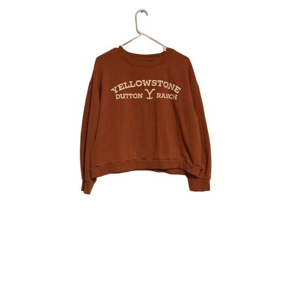 Yellowstone Dutton Ranch Size Extra Large (XL) Cropped Sweatshirt - Picture 1 of 4